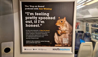 Train operator Southeastern,  UK promotes train routes