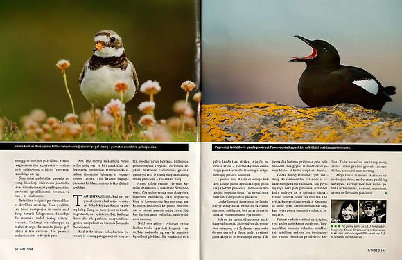 Shetland islands in Lithuanian magazine "GEO Lietuva" (Part 5)