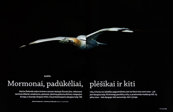 Shetland islands in Lithuanian magazine "GEO Lietuva" (Part 1)
